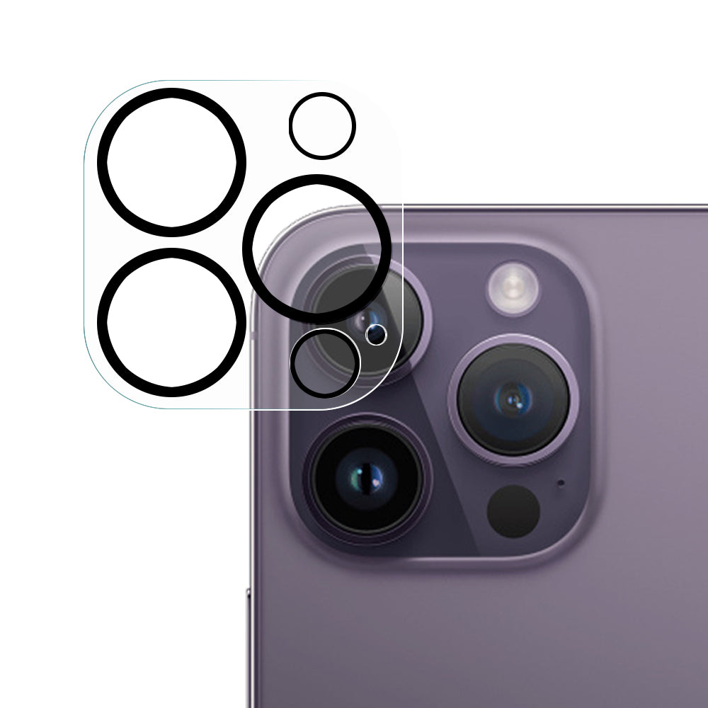 NORTHJO til iPhone 14 Pro/14 Pro Max Anti-ridse hærdet glas bagerste linsefilm (til telefonetui med stort linseudskæring) NORTHJO til iPhone 14 Pro/14 Pro Max Anti-ridse hærdet glas bagerste linsefilm (til telefonetui med stort linseudskæring)